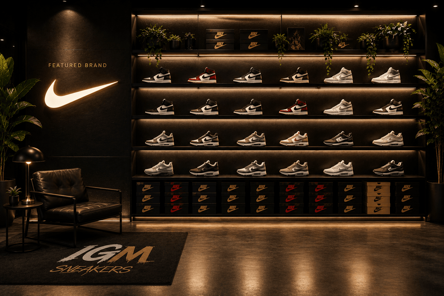 Nike trainers and sneakers collection at IGM Sneakers